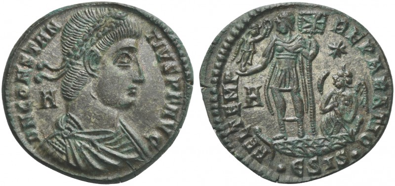 Constantius II (337-361), Centenionalis, Siscia, 348-350. AE (g 6,33; mm 25; h 1...