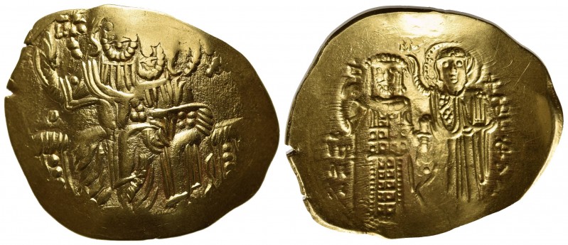 Empire of Nicaea, John III (1222-1254); AV Hyperpyron (g 4,20; mm 28; h 6). Magn...