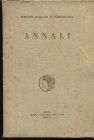AA.VV Istituto Ital. di Numismatica. Annali N 2. Roma, 1955. Pp.286, tavv. 10. Ril. ed. Buono stato, important lavori di numismatica siciliana.