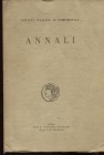 AA.VV. Istituto Ital. di Numismatica. Annali N 5\6. Roma, 1959. Pp. 377, tavv. 16. Ril ed. Buono