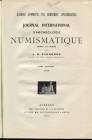 BLUM G. – Numismatique d’ Antinoos. Athenes, 1914. Pp. 33 – 70, tavv. 5, +ill. nel testo. Ril. tutta tela con scritte, ottimo stato, importante e raro...