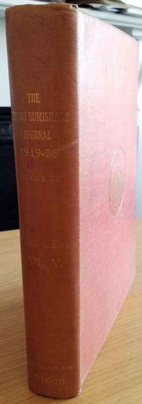 British Numismatic Journal 1919-20. Including the Proceedings of the British Num...