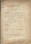 CESANO L. – Ripostiglio di monete romane del III secolo av. Cr. Roma, 1938. Pp. 10. Brossura ed. Sciupata, buono stato. Monete romane fuse e repubblic...