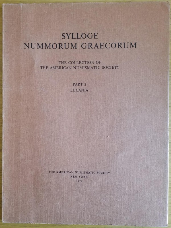 Sylloge Nummorum Graecorum The Collection of The American Numismatic Society. Pa...