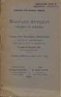 CIANI – BOUDIN. – Monnaies Antiques Greques et Romaines. Collection d’un Amateur athénien. Paris, 12 decembre 1921. Pp. 20 + 8 tavv. Nn. 127. Ril.ed. ...