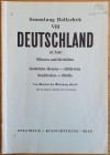 Dorotheum Sammlung Hollschek VIII Deutschland (3 Teil) Munzen und Medaillen. Wien 09-10-11 Oktober 1958. Brossura ed. pp. 62, lotti da 2582 3721, tavv...