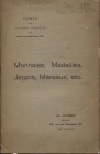 DUPRIEZ. – Catalogue N.° 120 bis. Monnaies, médailles, jetons, méreaux, etc. Bruxelles, 5-6 mai 1925. Pp. 24, Nn.663. Ril.ed. Buono stato.