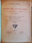 Florange J. Ciani L. Catalogue de Monnaies Francaises de Hugues Capet a Charles VIII Partie I. Paris 22-26 Novembre 1927. Mezza Pelle con titolo e fre...