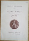 Gaettens R. Katalog IX Sammlung Julius III Teil Flussgold – Notklippen Geistliche und weltliche Herren. Stadte, Ausland. Religiose Medaillen. 25-26 Fe...