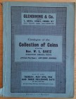 Glendening & Co. Catalogue of the Collection of Coins of the Late Rev. W.L.Gantz Stanstead Abbots, Herts (First Portion: Antique Coins). London 27 May...