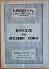 Glendening & Co. Catalogue of Antique and Modern Coins London 30 December 1943. Brossura ed. pp. 18, lotti 205. Buono stato