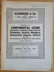 Glendining & Co. Catalogue of Continental Coins Mediaeval & Modern Silver Issues of Germany, Austria, Hungary, Switzerland, Belgium, Holland, Etc. The...