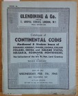 Glendining & Co. Catalogue of Continental Coins Mediaeval & Modern Issues of Denmark, Norway, Sweden, Livonia, Finland, Poland, Russia and Balkan Stat...