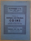 Glendining & Co. Catalogue of Antique and Modern Coins, including a valuable collection of Portuguese Colonial Gold Coins. 14 November 1946. Brossura ...