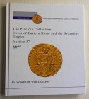 Sincona in cooperation with Nomos Auction 37. The Placidia Collection Coins of Eastern Roma and the Byzantine Empire. Zurich 16 May 2017. Cartonato ed...