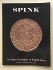 Spink The Slaney Collection of English Coins. London 15 May 2003. brossura ed. pp. 104, lotti 285, ill. a colori. Con lista prezzi di realizzo. Buono ...