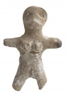 Bronze Age Terracotta Idol, ca. 1300 - 1000 BC; height cm 9,2, length cm 6,2. Provenance: English private collection, acquired by the current owner in...