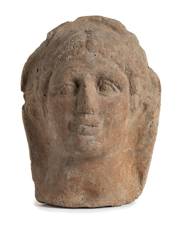 Italic Terracotta Portrait, 4th - 3rd century BC; height cm 25; Characterized by...