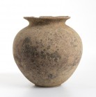 Etruscan Olla, 6th century BC; height cm 26, diam. cm 17. Provenance: English private collection, bought before 2000s.