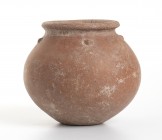 Etruscan Olla, 6th century BC; height cm 15, diam. cm 11,2. Provenance: English private collection, bought before 2000s.