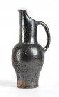 Etruscan Black-Glazed Oinochoe with Beaked Spout, ca. 4th - 3rd century BC; height cm 26,5. Provenance: English private collection, according to the h...