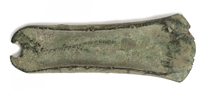 Proto-historic Bronze Flanged Axehead, 13th - 9th century BC; length cm 12. Prov...