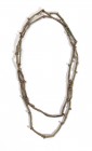 Egyptian Faience Necklace, Third Intermediate to Late Period, 1070 - 332 BC; length tot cm 70. Provenance: English private collection.