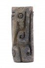 Terracotta cylindrical pintadera, Colombia and Ecuador, Tumaco-La Tolita Culture, ca. 4th century BC - 5th century AD; height cm 6,5. Provenance: From...