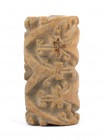 Terracotta cylindrical pintadera, Colombia and Ecuador, Tumaco-La Tolita Culture, ca. 4th century BC - 5th century AD; height cm 6. Provenance: From t...