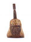 Portrait of Mochica Leader bottle, Peru, Moche Culture, ca. 4th - 6th century AD; height cm 29,2. Provenance: From the Marino Taini collection, Milan;...