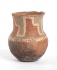 Polychrome Olla, Argentina, Condorhuasi Culture, ca. 400 BC - AD 700; height cm 11. Provenance: Before 2000 with Gallery Jaime Conci, Cordoba, Spain.