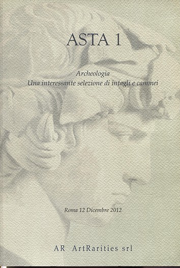 AR ARTRARITIES srl. – Asta 1. Archeologia. Una interessante selezione di intagli...