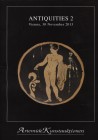ARTEMIDE KUNSTAUKTIONEN. Antiquities 2. Wien, 30 – November, 2013. Pp. 62, nn. 231, tavv. e ill. a colori. ril. ed. buono stato.