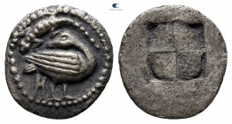 Macedon. Eion circa 460-400 BC. Trihemiobol AR