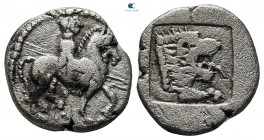 Kings of Macedon. Alexander I 498-454 BC. Struck circa 480/79-477/6 BC. Tetrobol AR