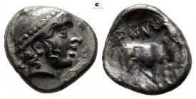 Thrace. Ainos circa 429-426 BC. Diobol AR