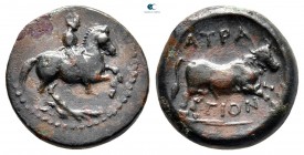 Thessaly. Atrax circa 400 BC. Bronze Æ