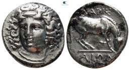 Thessaly. Larissa circa 340-320 BC. Drachm AR