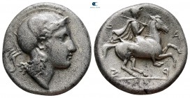 Thessaly. Pharsalos 424-404 BC. Drachm AR