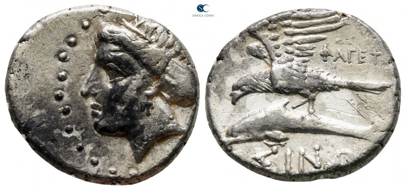Paphlagonia. Sinope. ΦΑΓΕΤΑΣ (Phagetas), magistrate circa 330-300 BC. 
Siglos-D...