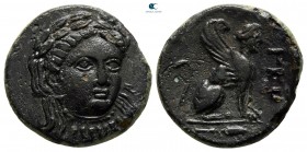 Troas. Gergis circa 400-241 BC. Bronze Æ