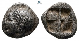 Ionia. Phokaia  circa 510-494 BC. Diobol AR