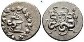 Lydia. Tralleis circa 166-160 BC. Cistophoric Tetradrachm AR
