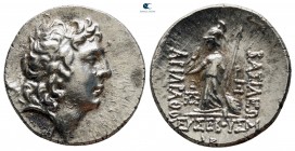 Kings of Cappadocia. Mint A (Eusebeia under Mt.Argaios). Ariarathes IX Eusebes Philopator  101-87 BC. Dated RY 12=89/88 BC. Drachm AR