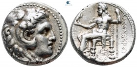 Seleukid Kingdom. Babylon I mint. Seleukos I Nikator 312-281 BC. Struck in the name and types of Alexander III of Macedon. Tetradrachm AR