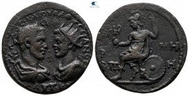 Pontos. Neocaesarea. Trebonianus Gallus and Volusian AD 251-253. Dated CY 188 = AD 251/2. Bronze Æ