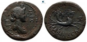 Caria. Alabanda. Pseudo-autonomous issue AD 138-192. Time of the Antonines. Bronze Æ