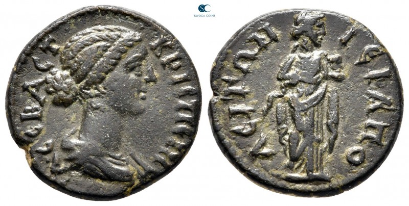 Phrygia. Hierapolis. Crispina, wife of Commodus AD 178-182. 
Bronze Æ

20 mm,...