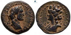 Seleucis and Pieria. Laodicea ad Mare. Antoninus Pius AD 138-161. Dated Year 188=AD 140/41. Bronze Æ