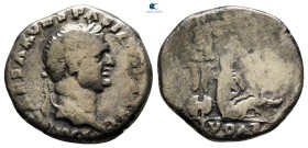 Vespasian AD 69-79. Struck AD 69-early 70. Rome. Denarius AR